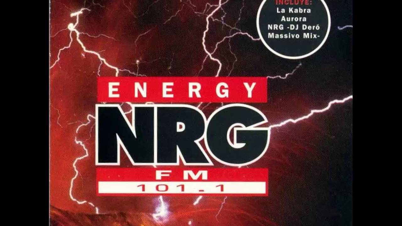 Imagen de la tapa del cd compilado 1 de la radio NRG 101